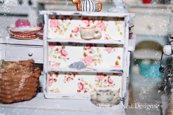 Shelf No.4 Dollhouse Miniature Handmade image 0