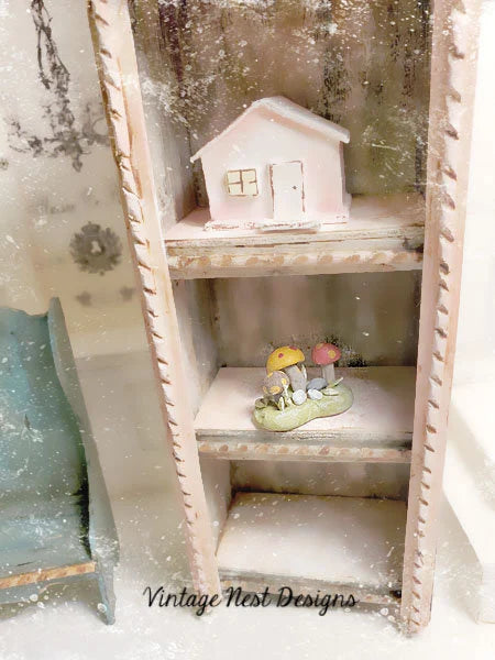 Mushrooms No.1 Dollhouse Miniature Handmade image 2