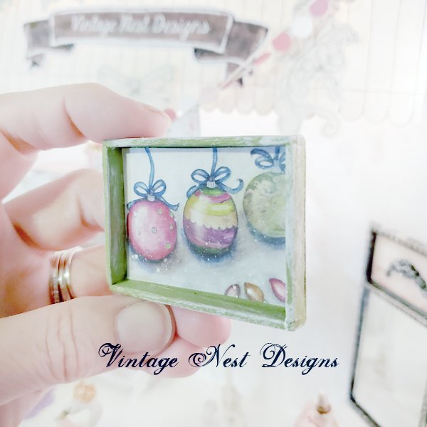 Christmas Bulbs No.2:1 Dollhouse Miniature Handmade image 1