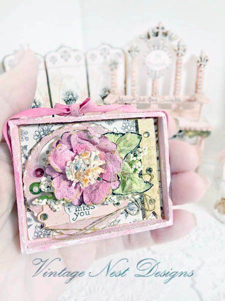 Inspirational Quote No.3 Miniature Handmade Wooden Framed Art image 1