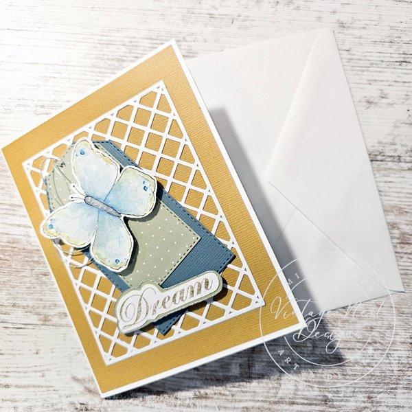Blank Greeting Dream Card No.1 Handmade image 2