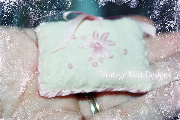 Pillow No.13 Dollhouse Miniature Handmade image 3