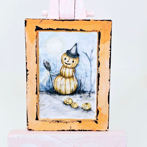 Halloween Pumpkins No.5:5 Dollhouse Miniature Handmade image 2