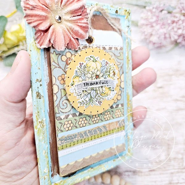 Inspirational Quote No.5 Miniature Handmade Wooden Framed Art image 1