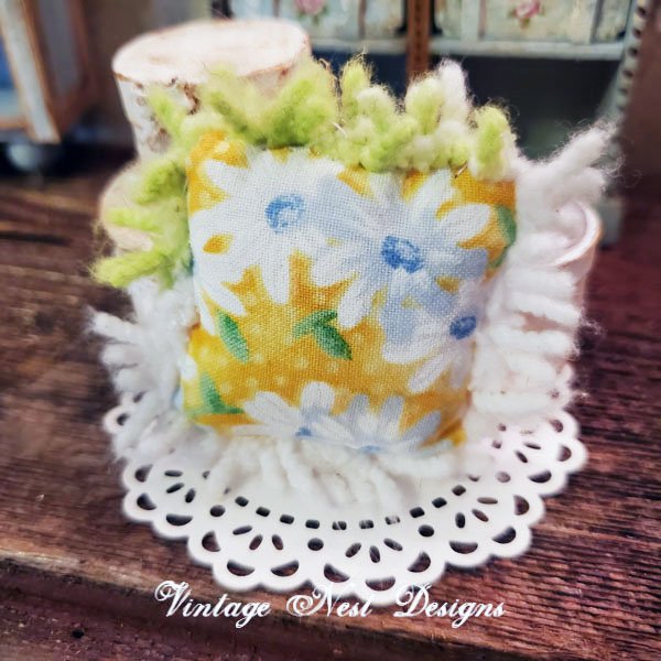 Pillow No.17 Dollhouse Miniature Handmade image 0