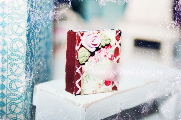 Box No.17 Dollhouse Miniature Handmade image 0