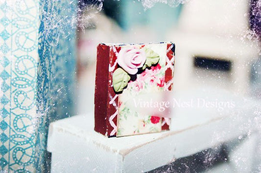 Box No.17 Dollhouse Miniature Handmade image 0