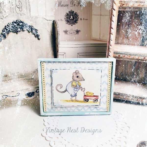 Mouse No.1:3 Dollhouse Miniature Handmade image 3