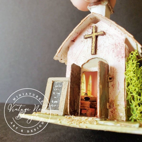 Church House No.5 Handmade Miniature image 16