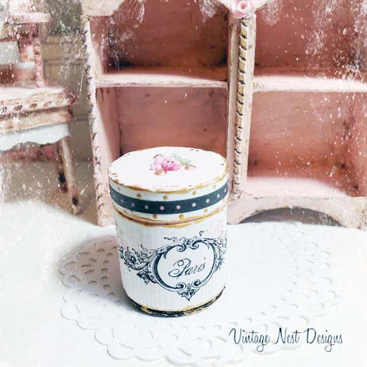 Box No.93 Dollhouse Miniature Handmade image 0
