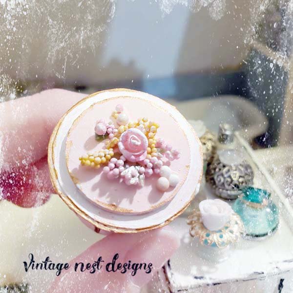 Box No.75 Dollhouse Miniature Handmade image 5