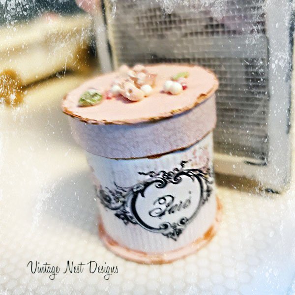 Box No.89 Dollhouse Miniature Handmade image 3