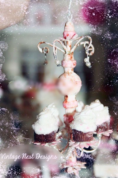 Chandelier No.1 Dollhouse Miniature Handmade image 1