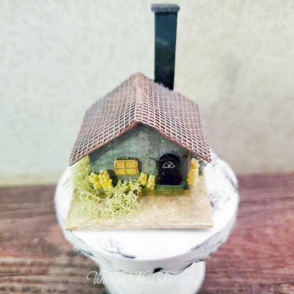 Putz House No.36 Handmade Miniature image 2