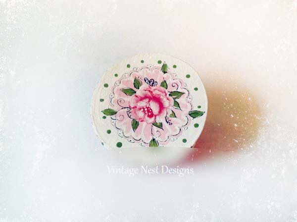 Hat Box No.21 Dollhouse Miniature Handmade image 0