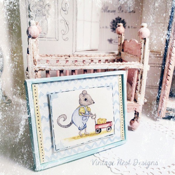 Mouse No.1:3 Dollhouse Miniature Handmade image 4