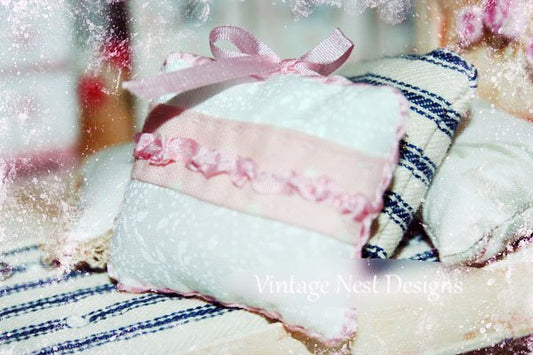Pillow No.2 Dollhouse Miniature Handmade image 0