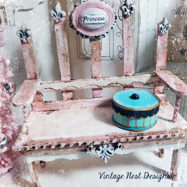 Box No.83 Dollhouse Miniature Handmade image 2