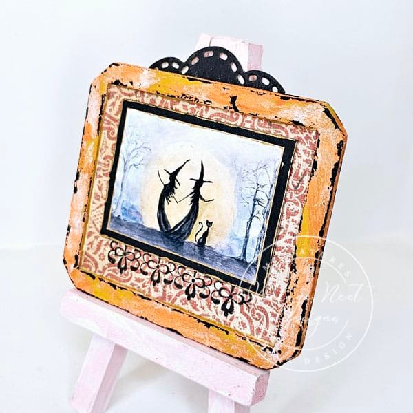 Dancing Witches No.1:4 Dollhouse Miniature Handmade image 1