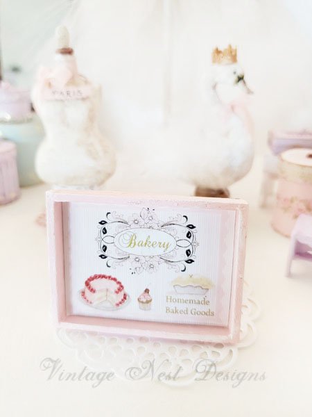 Bakery Sweets No.4:2 Dollhouse Miniature Handmade image 0