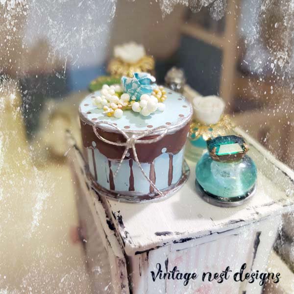 Box No.73 Dollhouse Miniature Handmade image 2