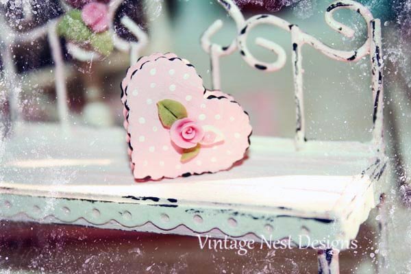Sweetheart Box No.21 Dollhouse Miniature Handmade image 0
