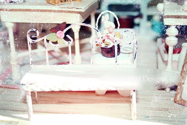 Bench No.6 Dollhouse Miniature Handmade image 0