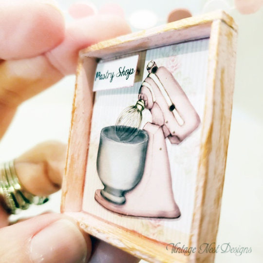 Bakery Pink Mixer No.2:2 Dollhouse Miniature Handmade image 6