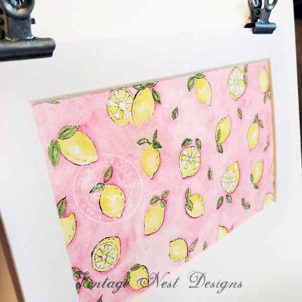 Lemons Galore Original Watercolor Painting image 1