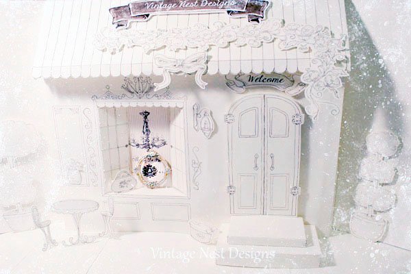 Frame No.5 Dollhouse Miniature Porcelain Handmade image 6