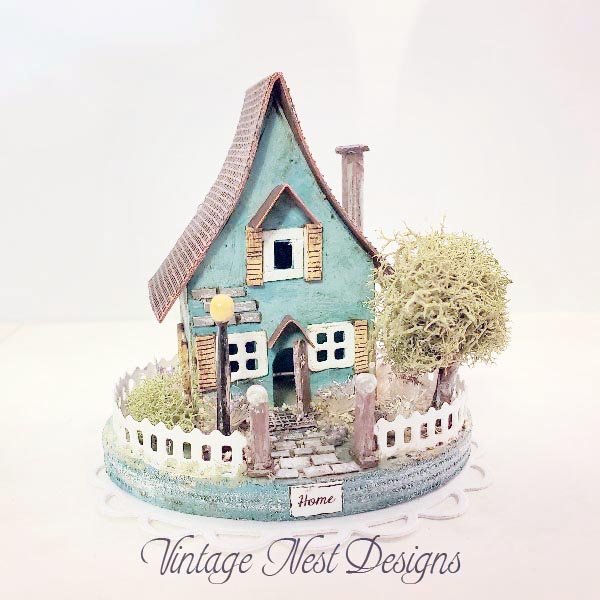 Putz House No.35 Handmade Miniature image 4