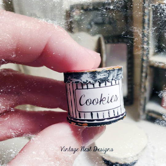 Bakery Box No.67 Dollhouse Miniature Handmade image 1