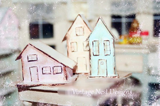 Putz Houses No.3 Handmade Miniatures image 0
