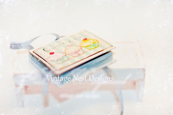 Box No.10 Dollhouse Miniature Handmade image 5