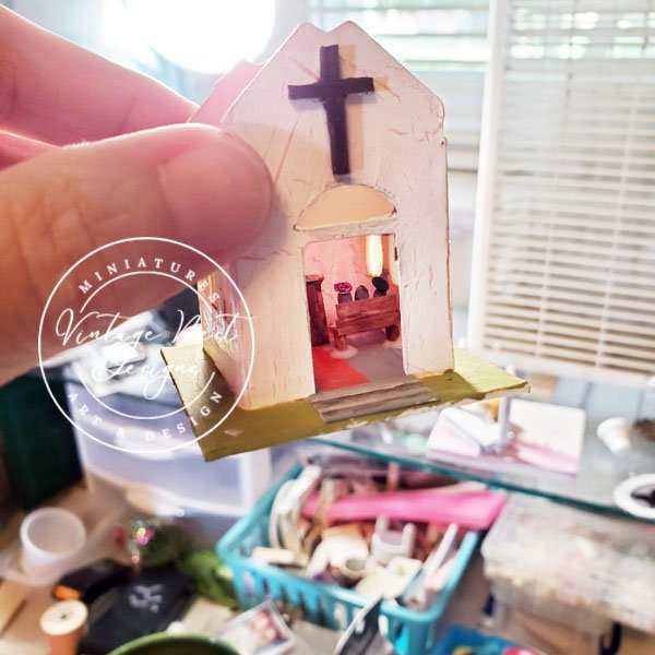 Church House No.5 Handmade Miniature image 25