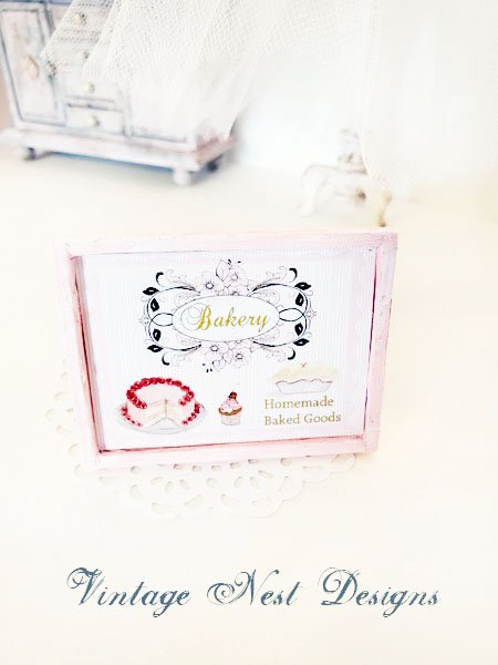 Bakery Sweets No.4:1 Dollhouse Miniature Handmade image 0