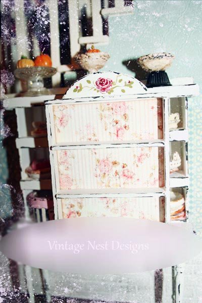 Shelf No.2 Dollhouse Miniature Handmade image 2