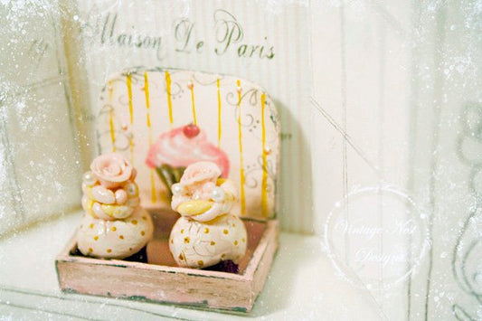 Cupcake Bakery Sweets No.19 Dollhouse Miniature Handmade image 0
