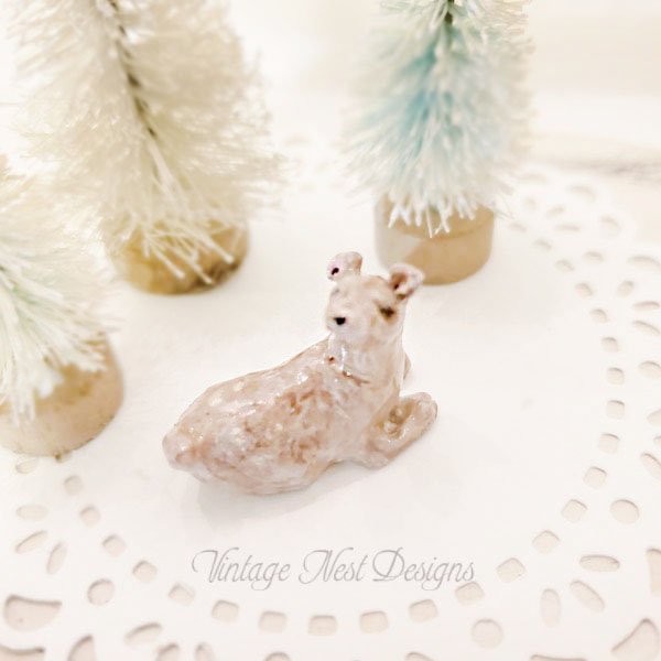 Deer No.1 Dollhouse Miniature Handmade image 5