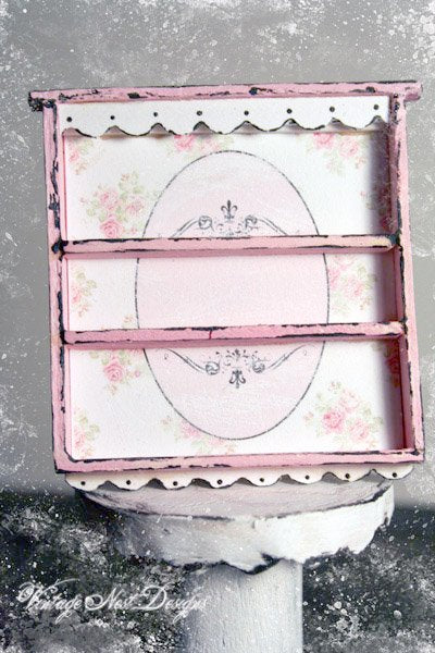 Shelf No.40 Dollhouse Miniature Handmade Diorama Room Shadow Box image 3