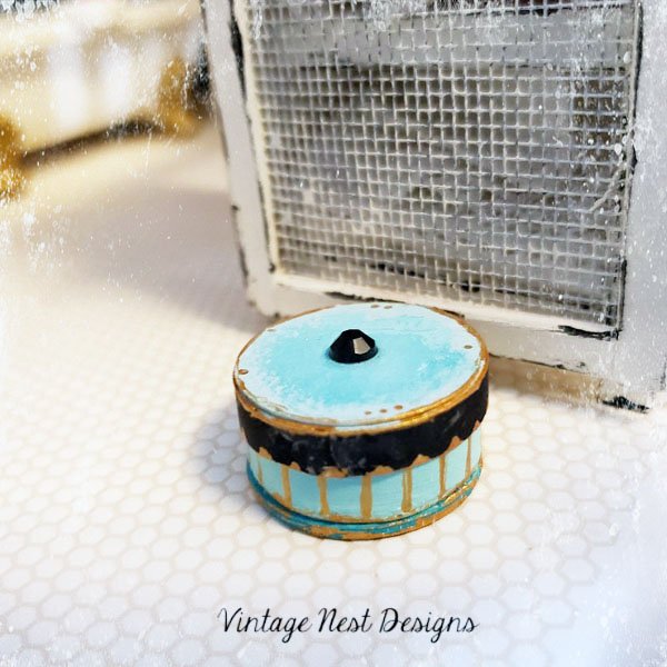 Box No.83 Dollhouse Miniature Handmade image 0