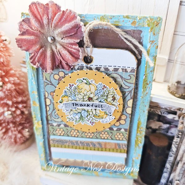 Inspirational Quote No.5 Miniature Handmade Wooden Framed Art image 7