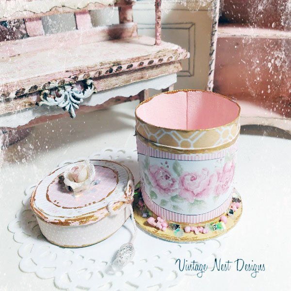 Box No.87 Dollhouse Miniature Handmade image 3