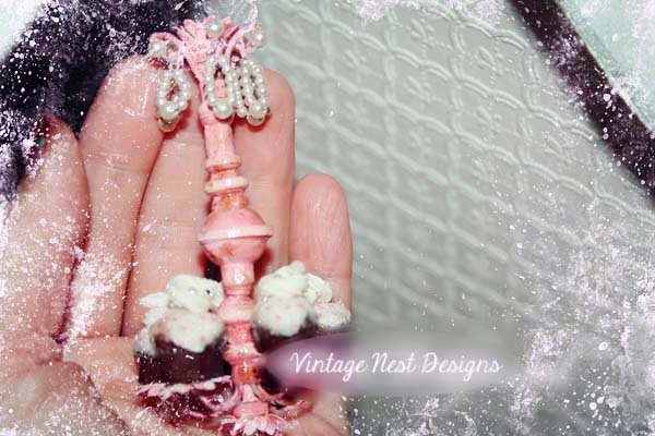 Chandelier No.2 Dollhouse Miniature Handmade image 3