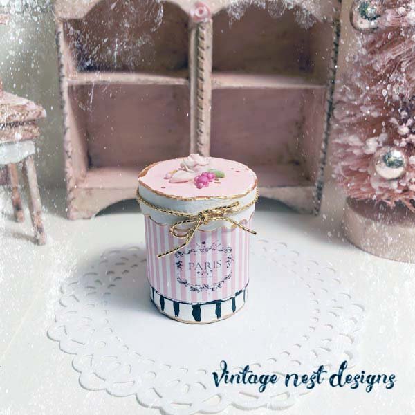 Box No.71 Dollhouse Miniature Handmade image 3
