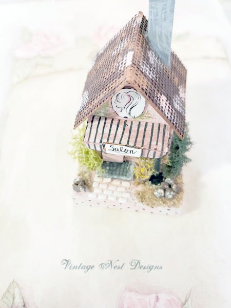 Putz House No.37 Salon Handmade Miniature image 4
