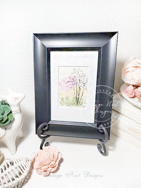 Trees No.1 Fine Art Original Watercolor Painting image 2
