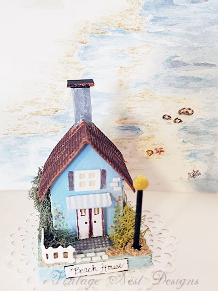 Putz House No.39 Handmade Miniature image 2