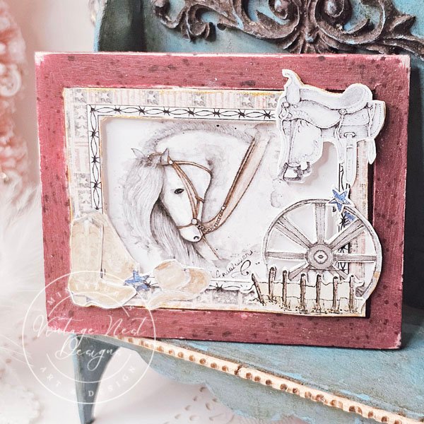 3D Andalusian Horse No.1:6 Dollhouse Miniature image 3