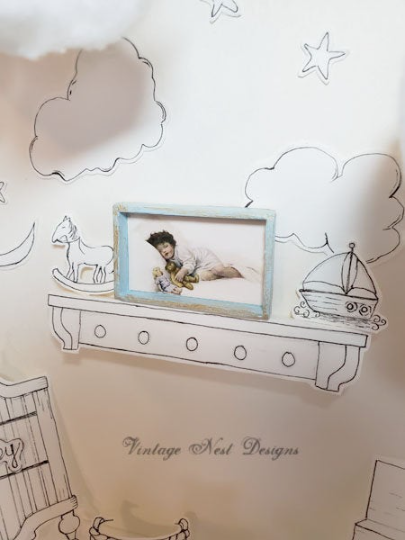 Vintage Sleeping Child No.1:1 Dollhouse Miniature Handmade image 5